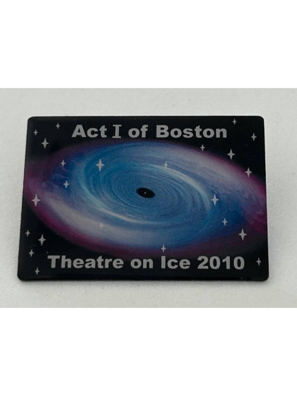 Act I Of Boston Theatre On Ice Skating 2010 Lapel Pin Galaxy Design